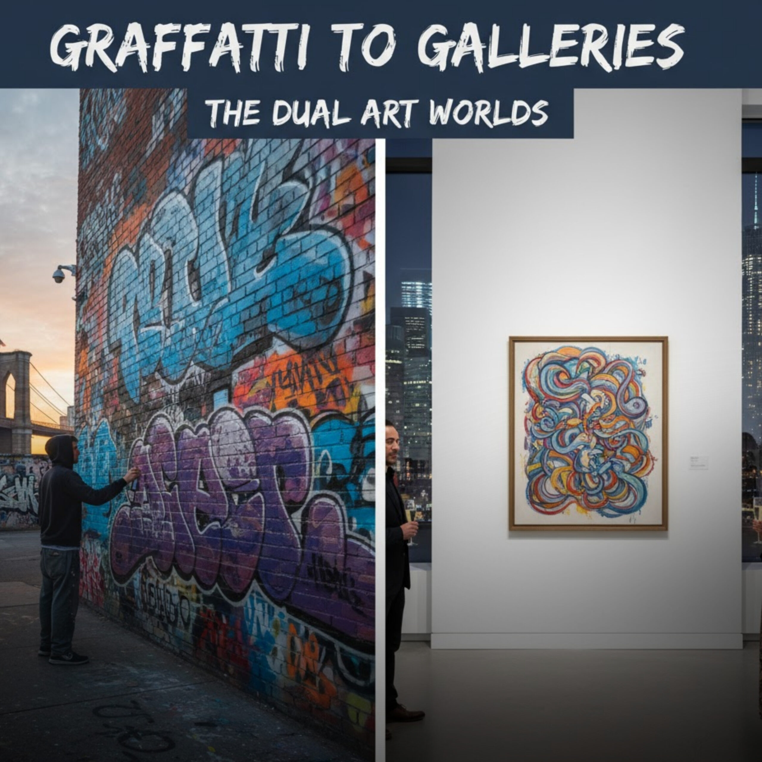 Graffiti to Galleries: The Dual Art Worlds Painting New York’s Story in 2026 