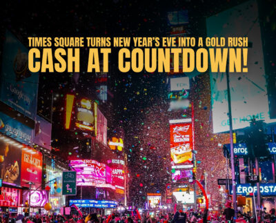Cash at Countdown at New Year’s Eve | The Daily Newyorks
