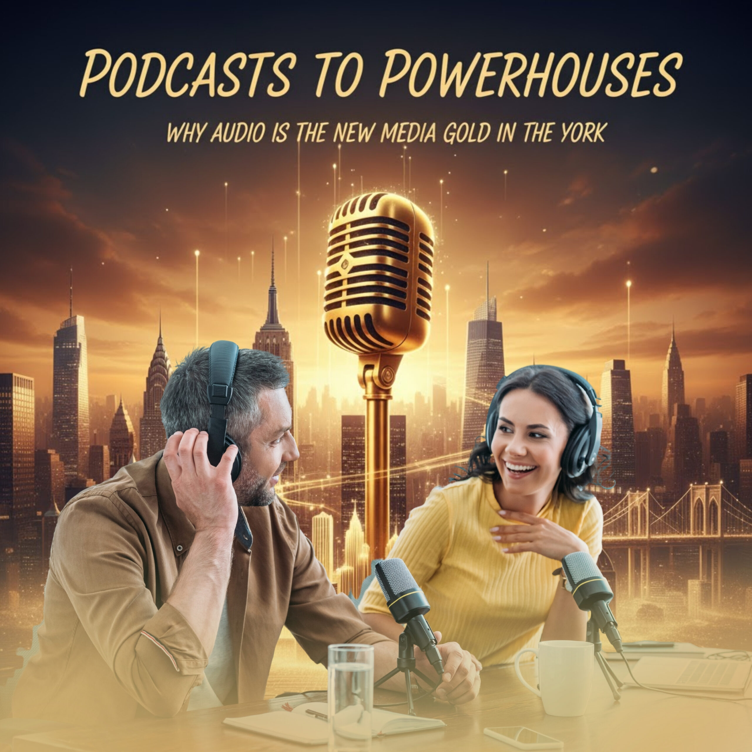 Podcasts to Powerhouses: Why Audio Is the New Media Gold in New York
