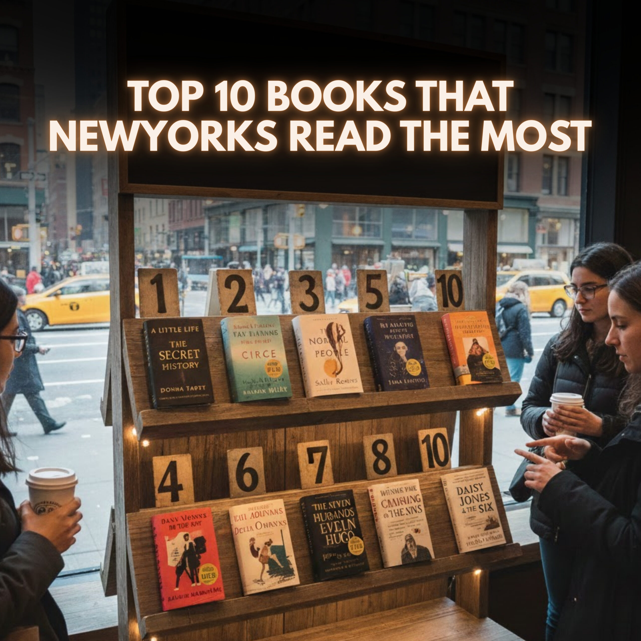 Top 10 Books That New Yorkers Read the Most
