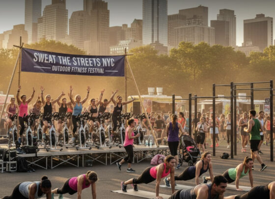 Outdoor Fitness Boom Takes Over City | The Daily Newyorks