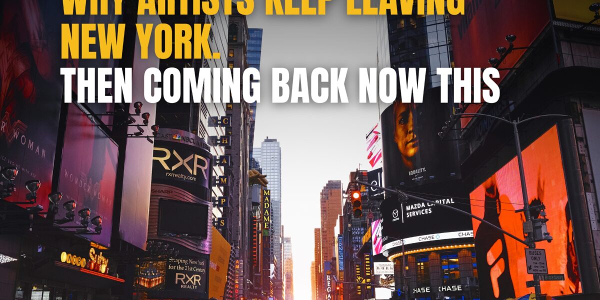 Why Artists Leave and Return to NYC |The Daily Newyorks