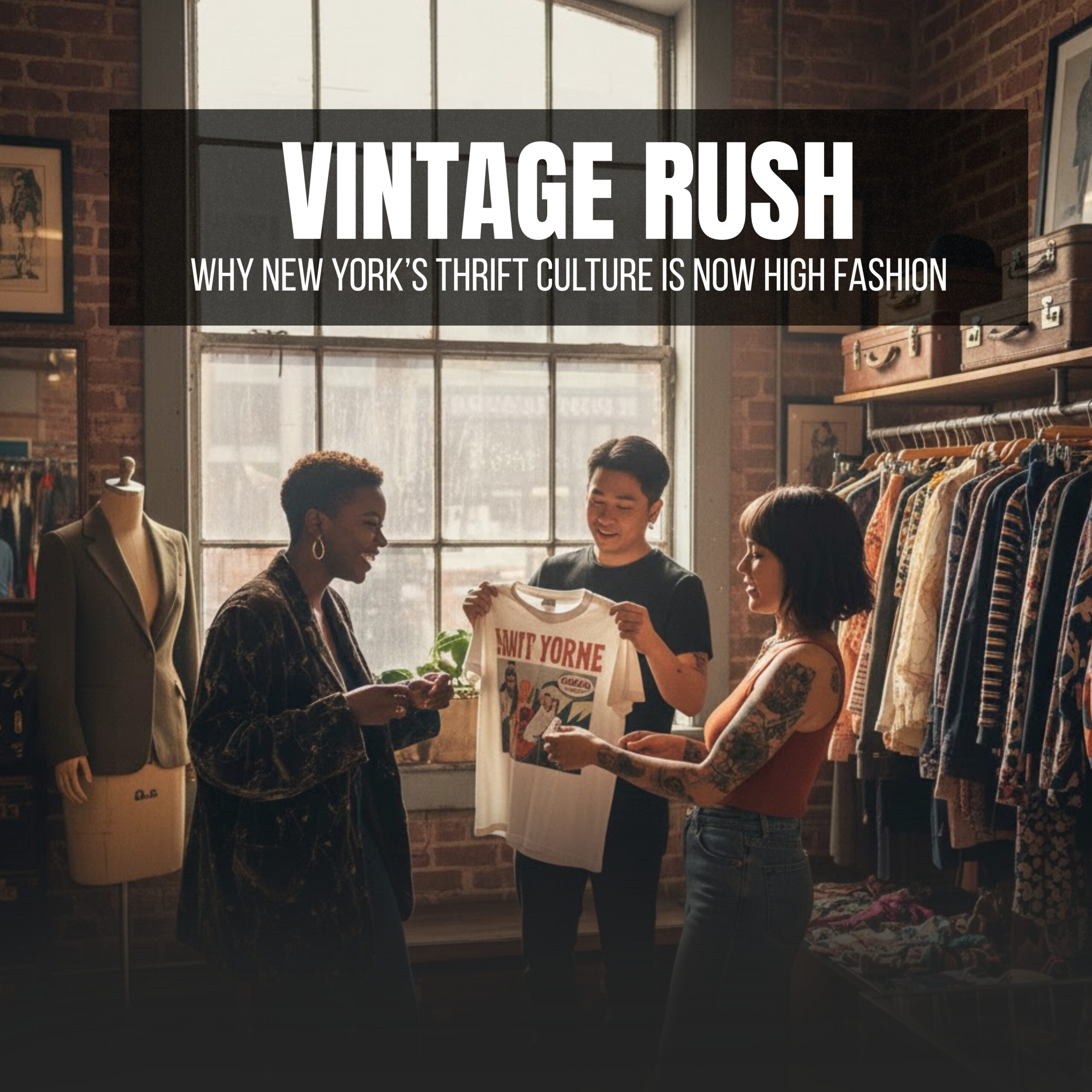 Vintage Rush: Why New York’s Thrift Culture Is Now High Fashion