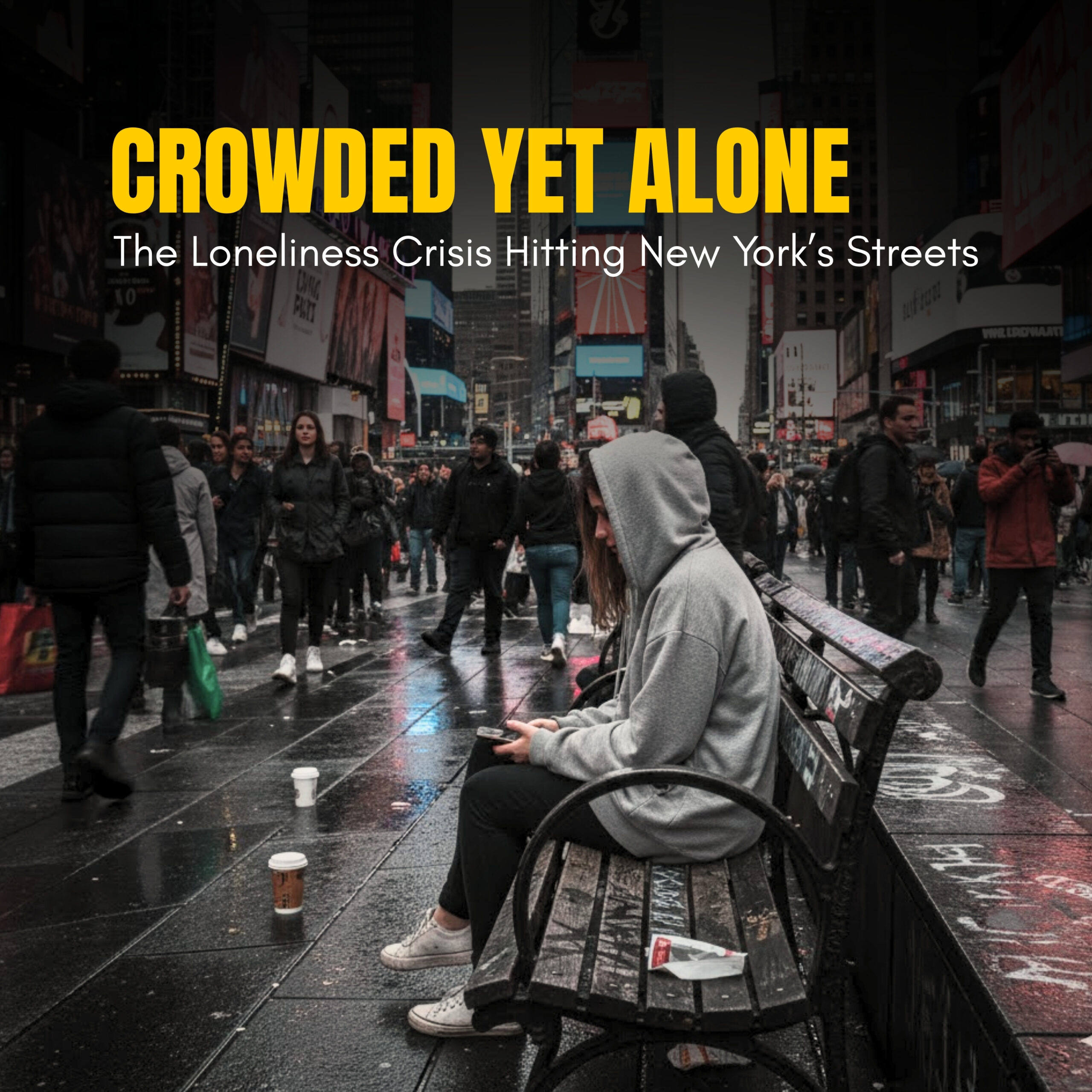 Crowded Yet Alone: The Loneliness Crisis Hitting New York’s Streets