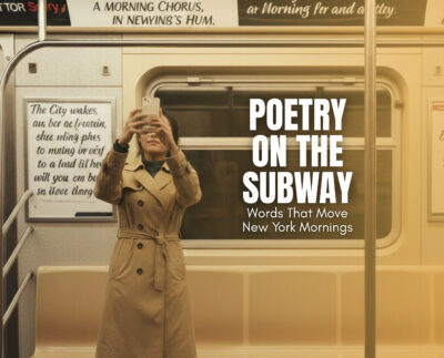 Poetry on the Subway Inspires Commuters | The Daily Newyorks