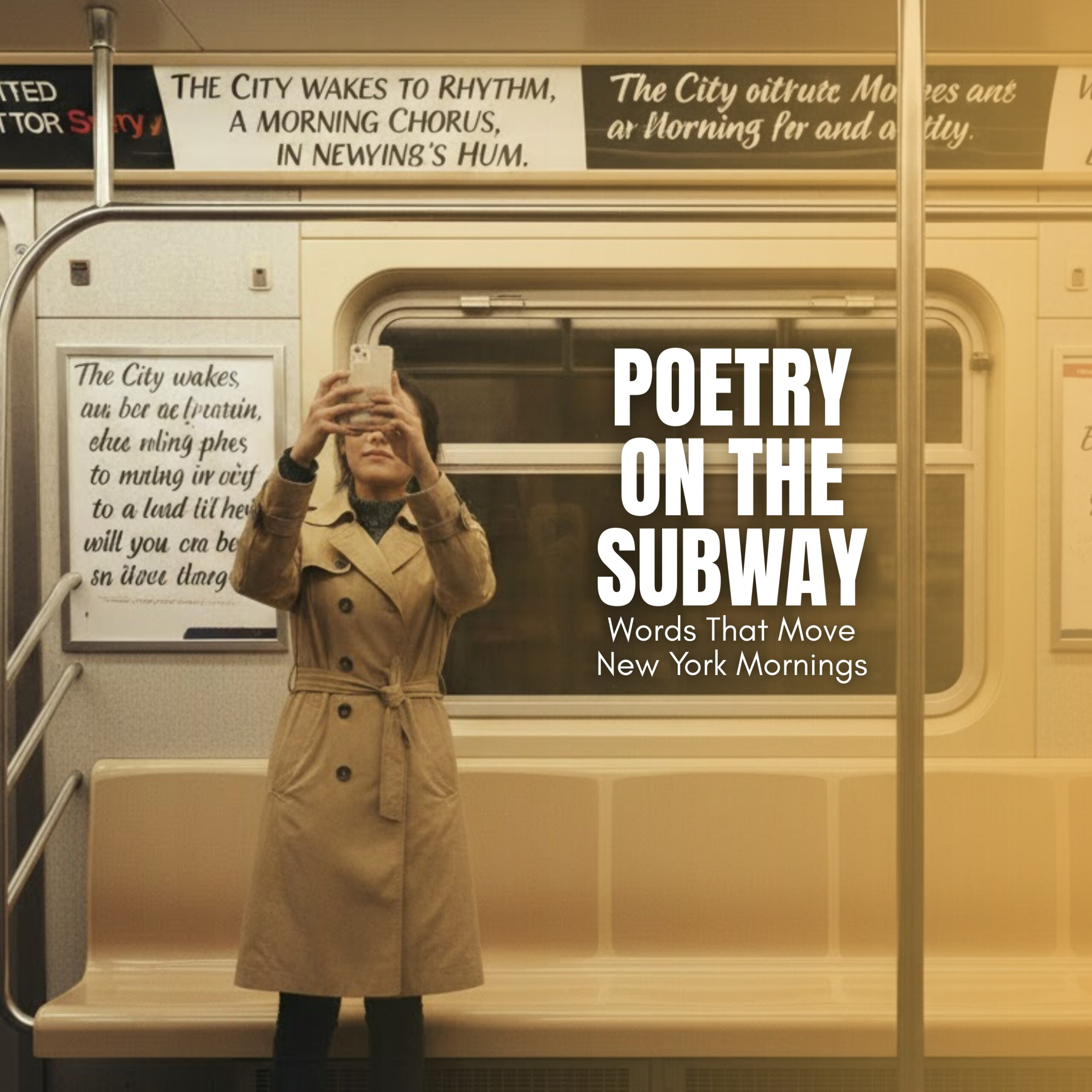 Poetry on the Subway: The Words That Move New York Mornings