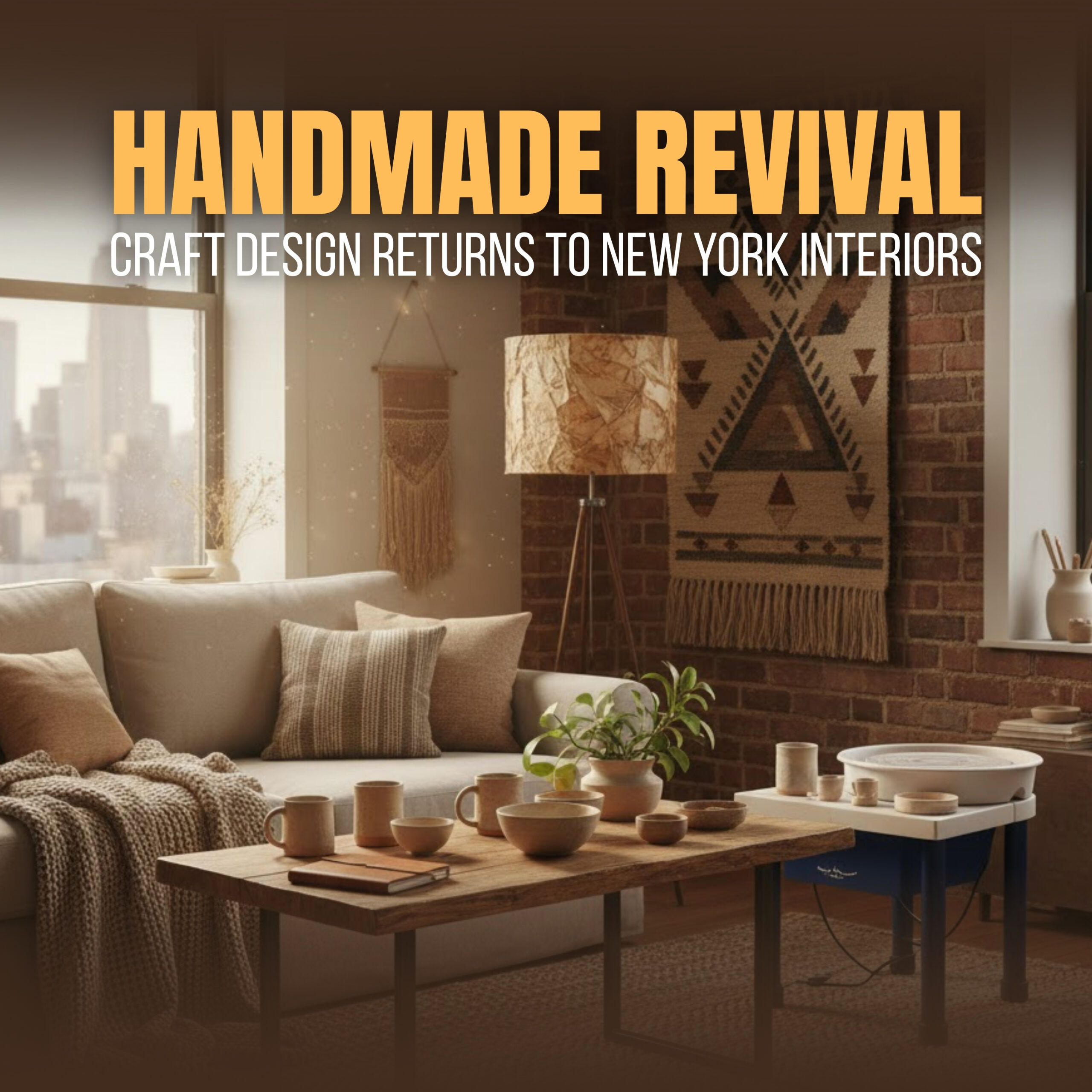 Handmade Revival: Craft Design Returns to New York Interiors